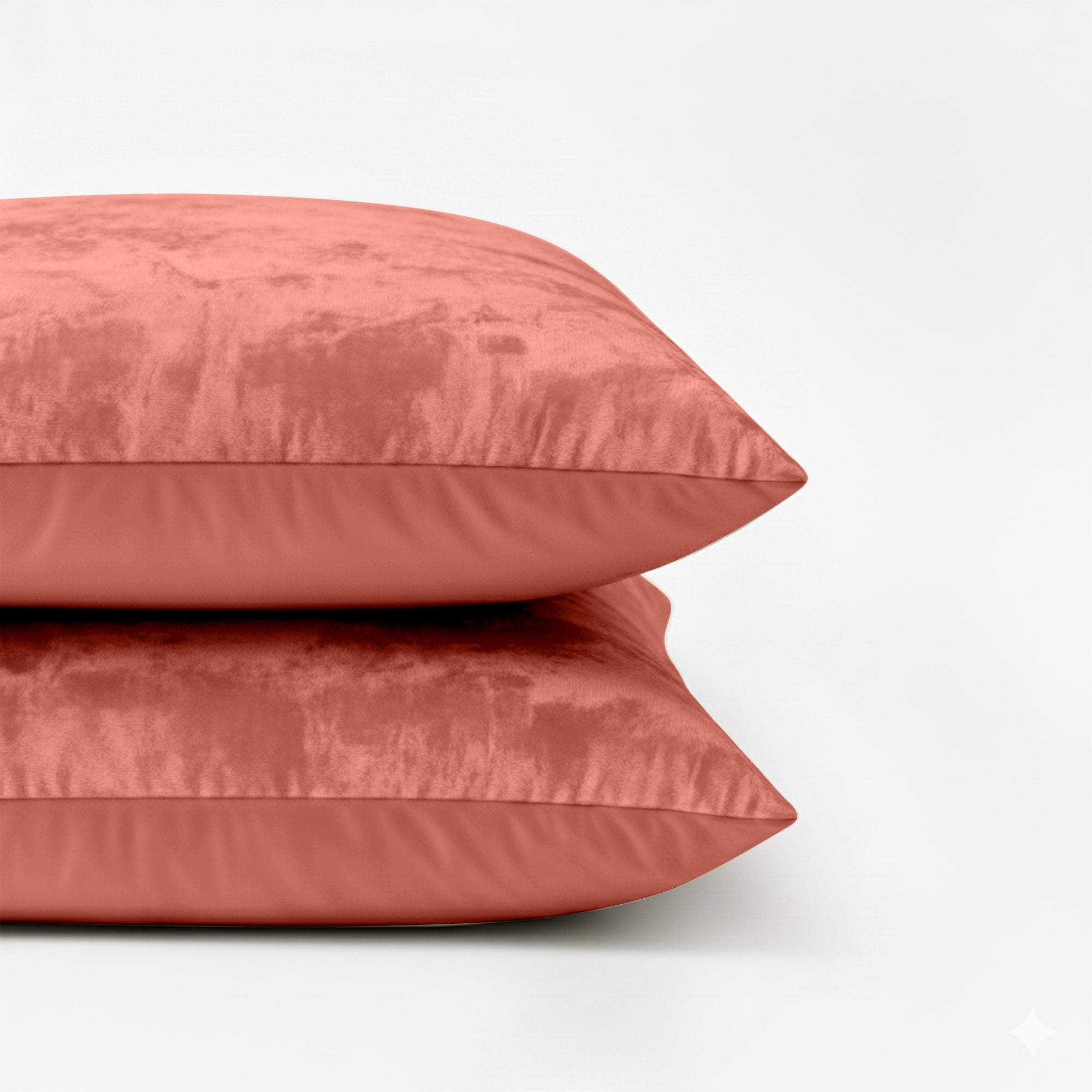 HappyBed | Velvet Old Pink - Kissenbezug Set 2 Stück (Vorbestellung Versand am 6. November)