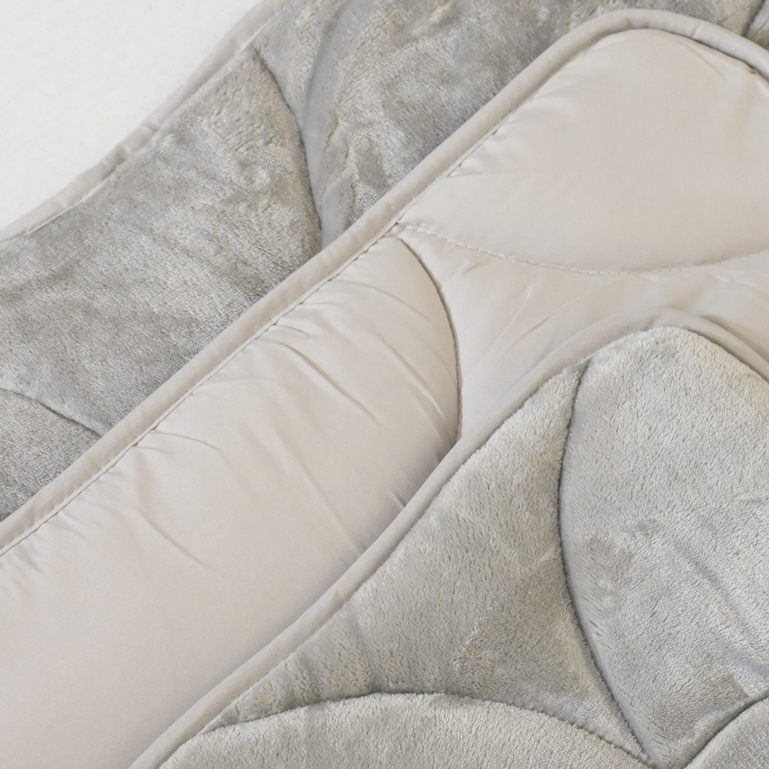 HappyBed Duvet | Teddy Silver Grey | For the whole year
