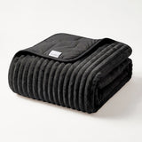 HappyBed Premium Weighted Blanket | Black | 7 KG