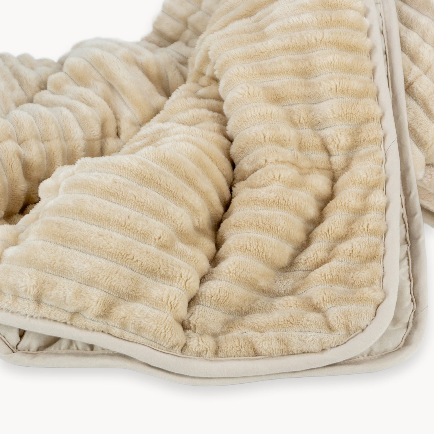 HappyBed Premium Gewichtsdecke | Taupe | 7 KG