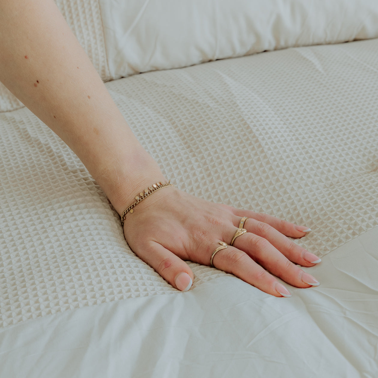 HappyBed Couette | Wafel Sable | Pour toute l’année