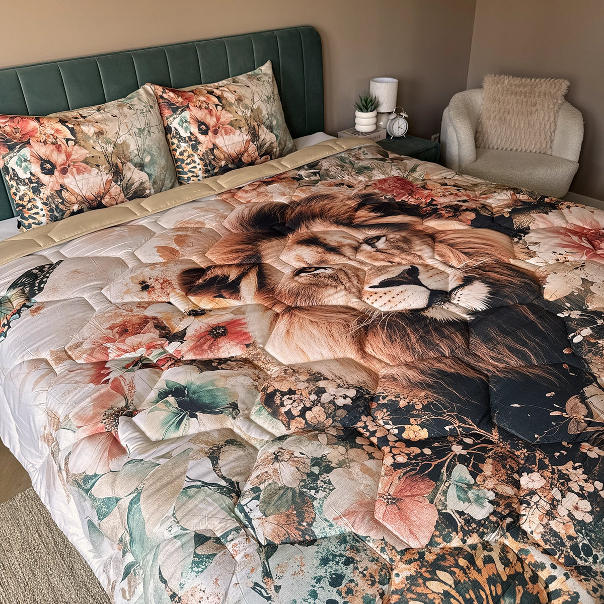 Washable All Season Duvet | Original Prints | Wildflower King