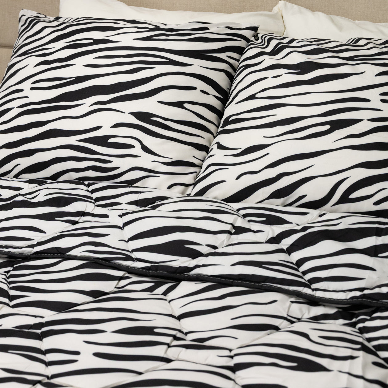 HappyBed taie d'oreiller | zèbre | lot de 2