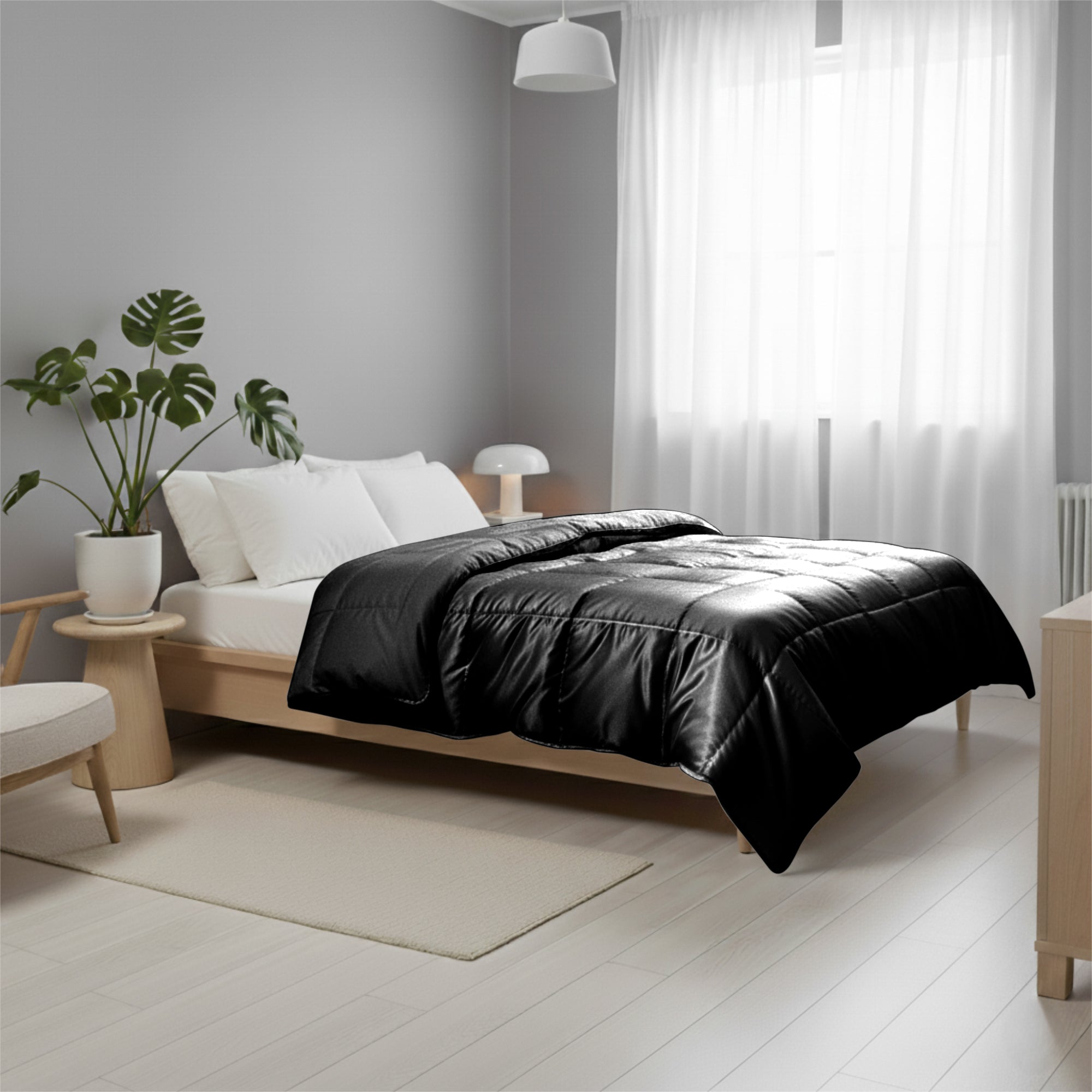 HappyBed Satin - Black (Pre-order delivery from October 16)
