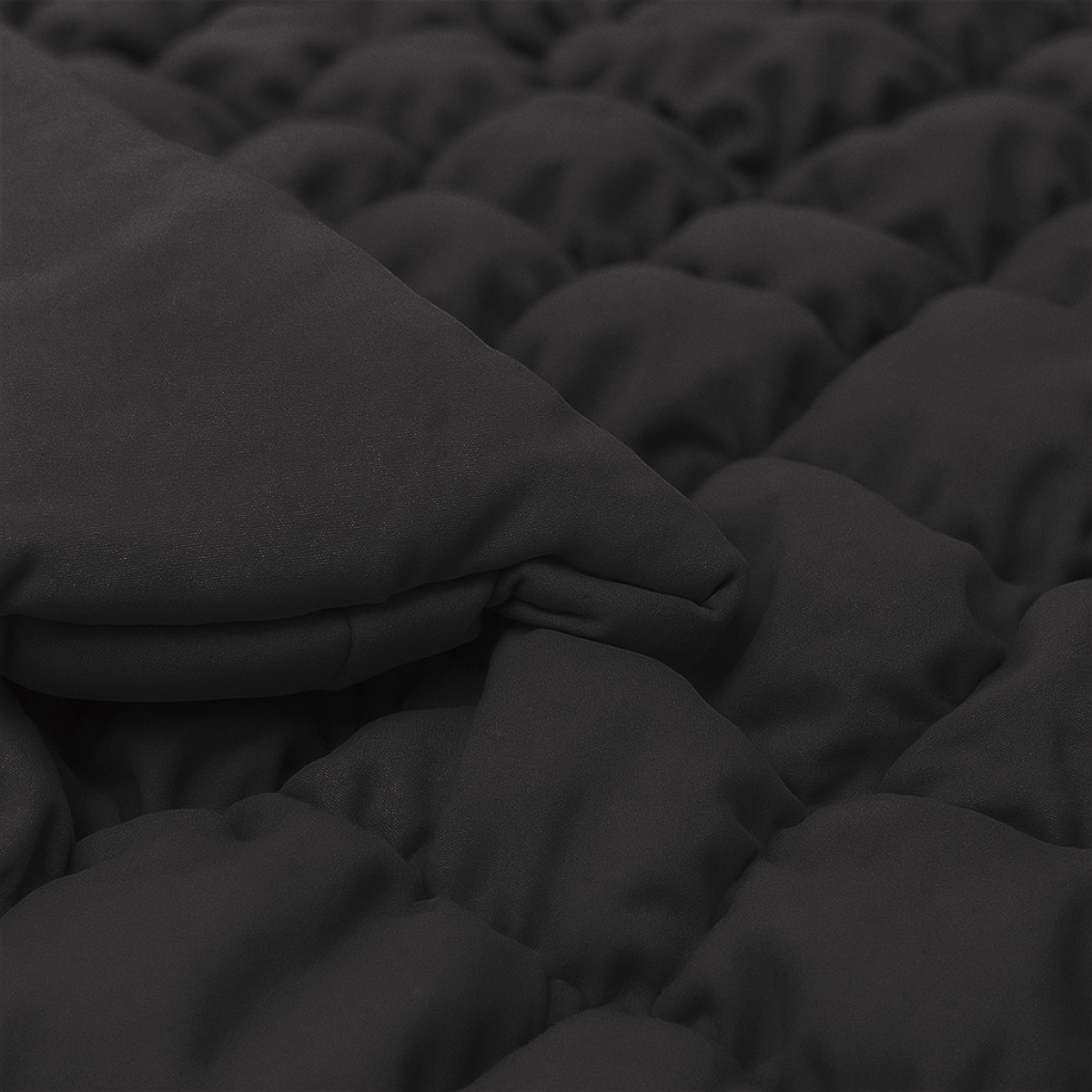 HappyBed Dekbed | Puffy Black | Voor het hele jaar