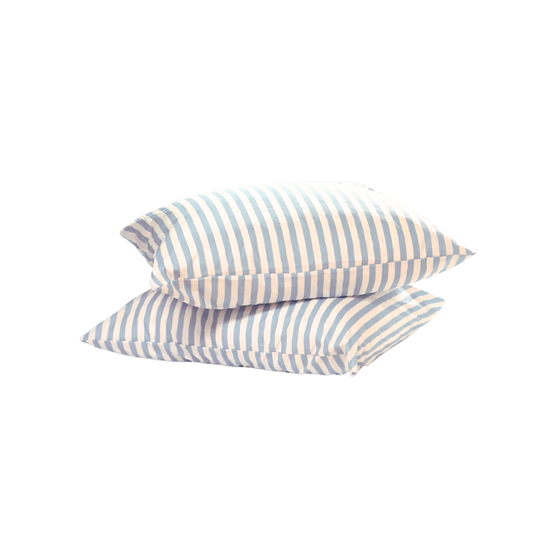 HappyBed Kussensloop | Coastal Breeze | Set van 2 | 100% Katoen - SKU: 8721001724871