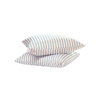 HappyBed Kussensloop | Coastal Breeze | Set van 2 | 100% Katoen