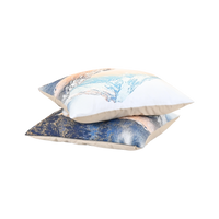 HappyBed Double Exposure pillowcase set, 60x70cm, luxurious microfiber, zip closure.