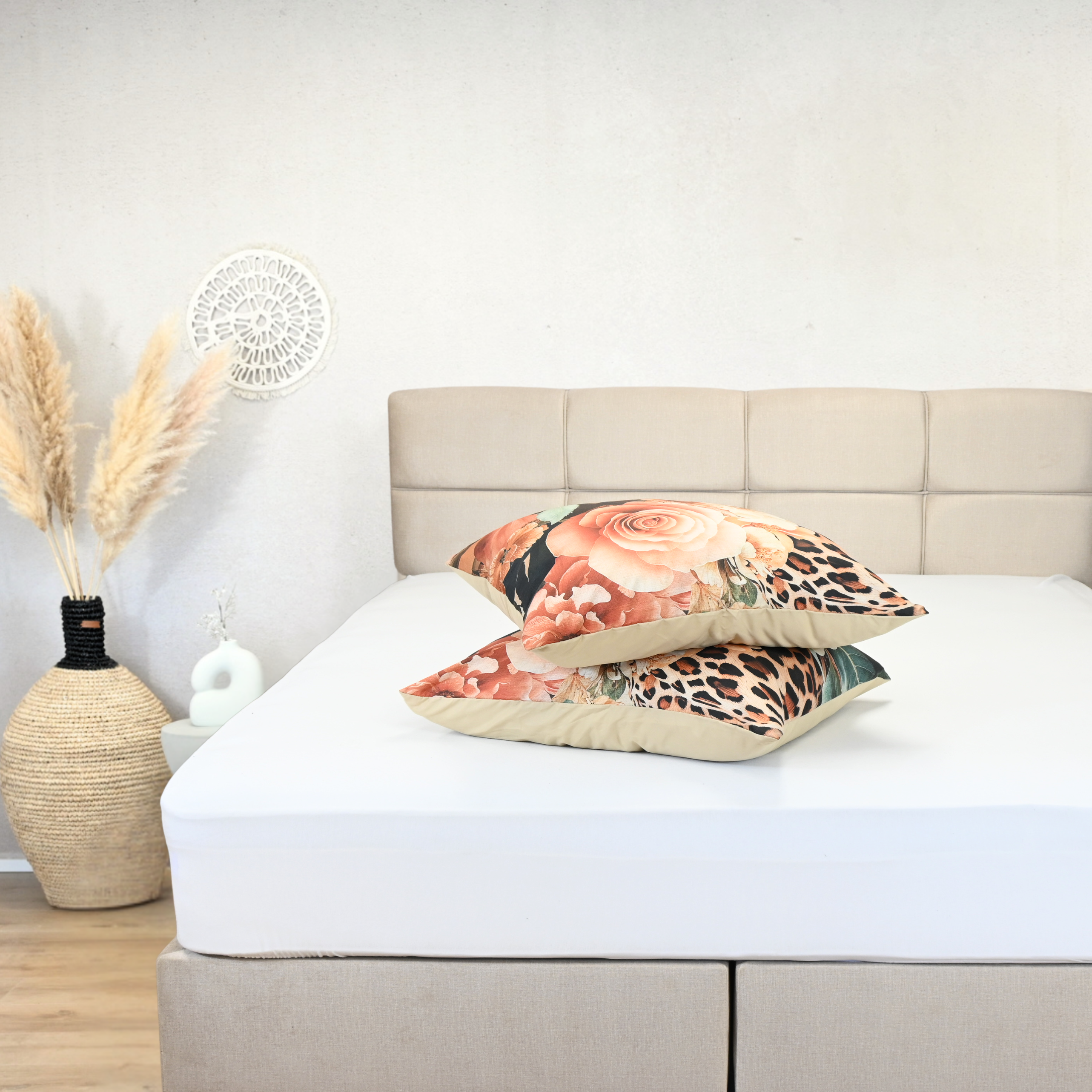 HappyBed Kissenbezug | Leopard Bliss | 2er Set