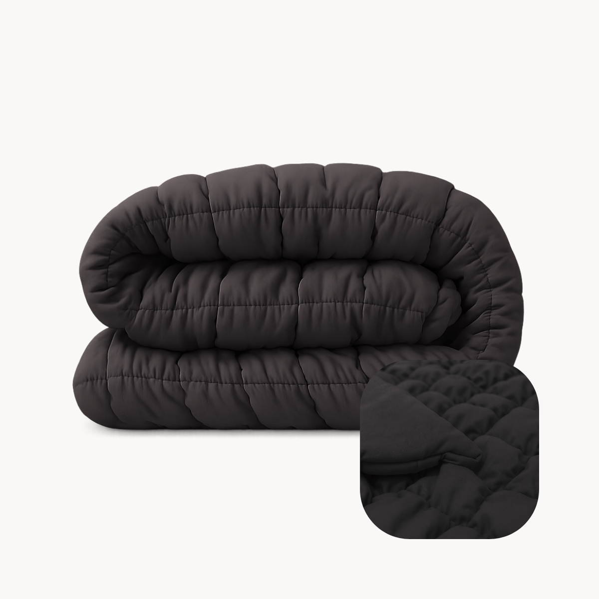 HappyBed Puffy Black - Duvet for the whole year - SKU: 8717752110797