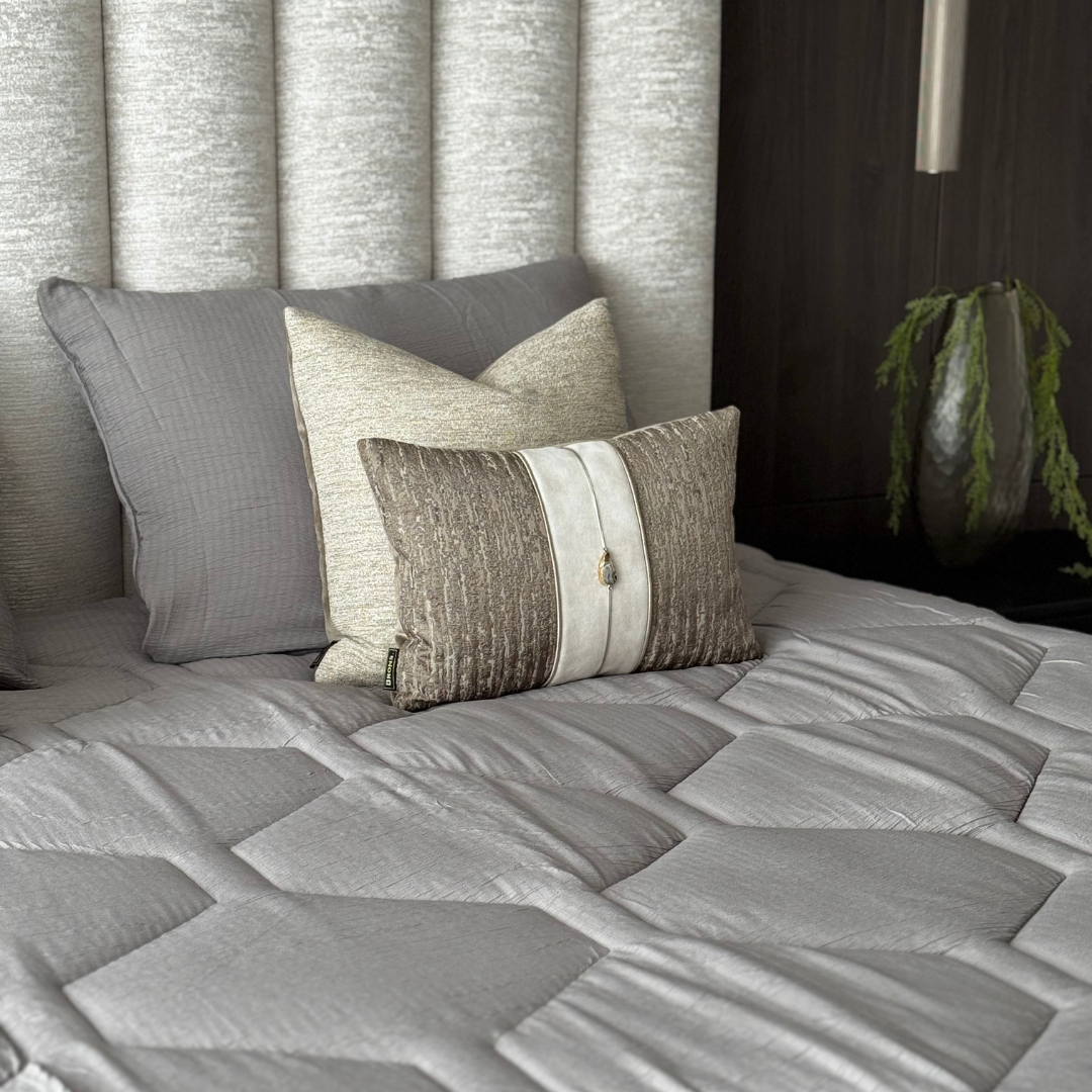 HappyBed Mousseline kussensloop set van 2 stuks - Grey
