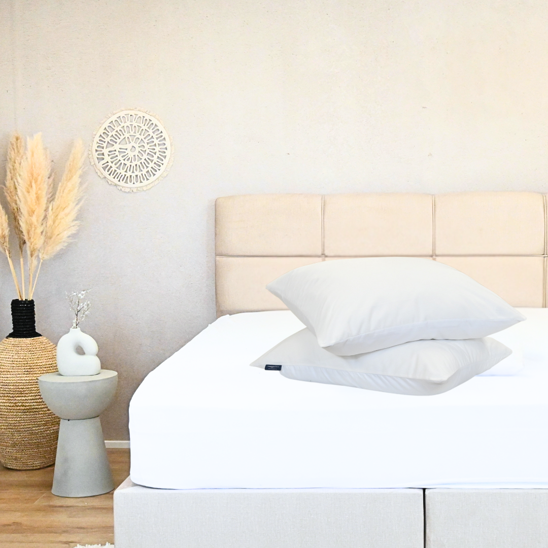 HappyBed Corduroy - Frosty White - Kissenbezug Set 2 Stück
