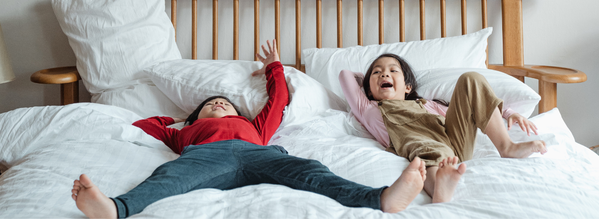 Waarom een kinderdekbed zonder overtrek het leven van ouders transformeert