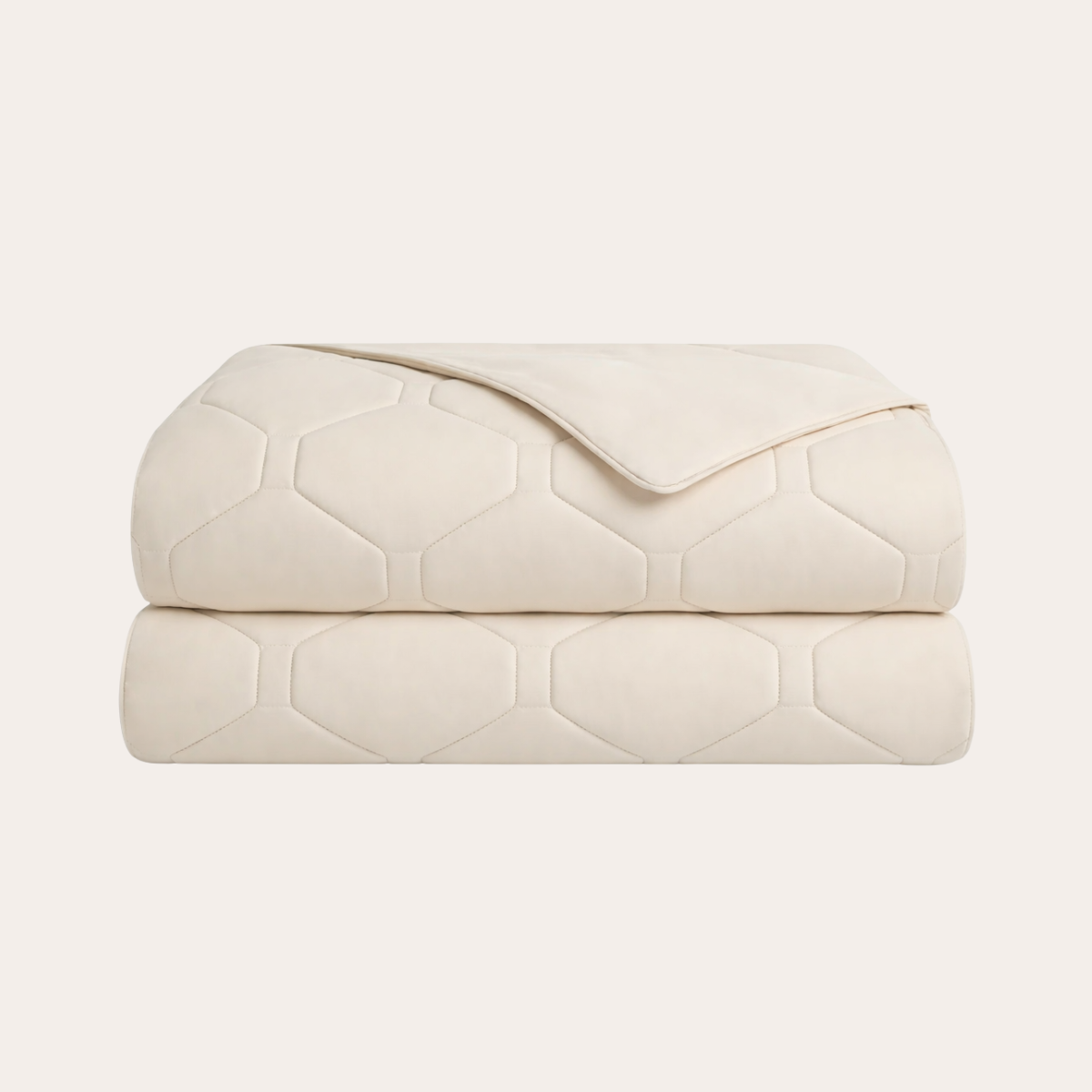 HappyBed Zomerdekbed | Cooling Taupe IceSilk (Levering op 13 April)