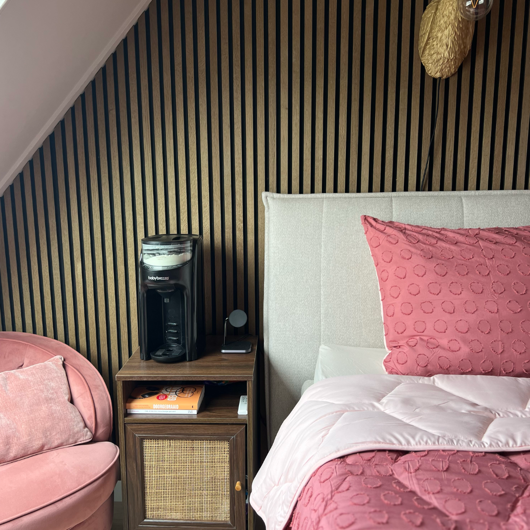 HappyBed gesteppte Bettdecke für das ganze Jahr - Blushed Pink