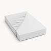 HappyBed Muslin fitted sheet - White