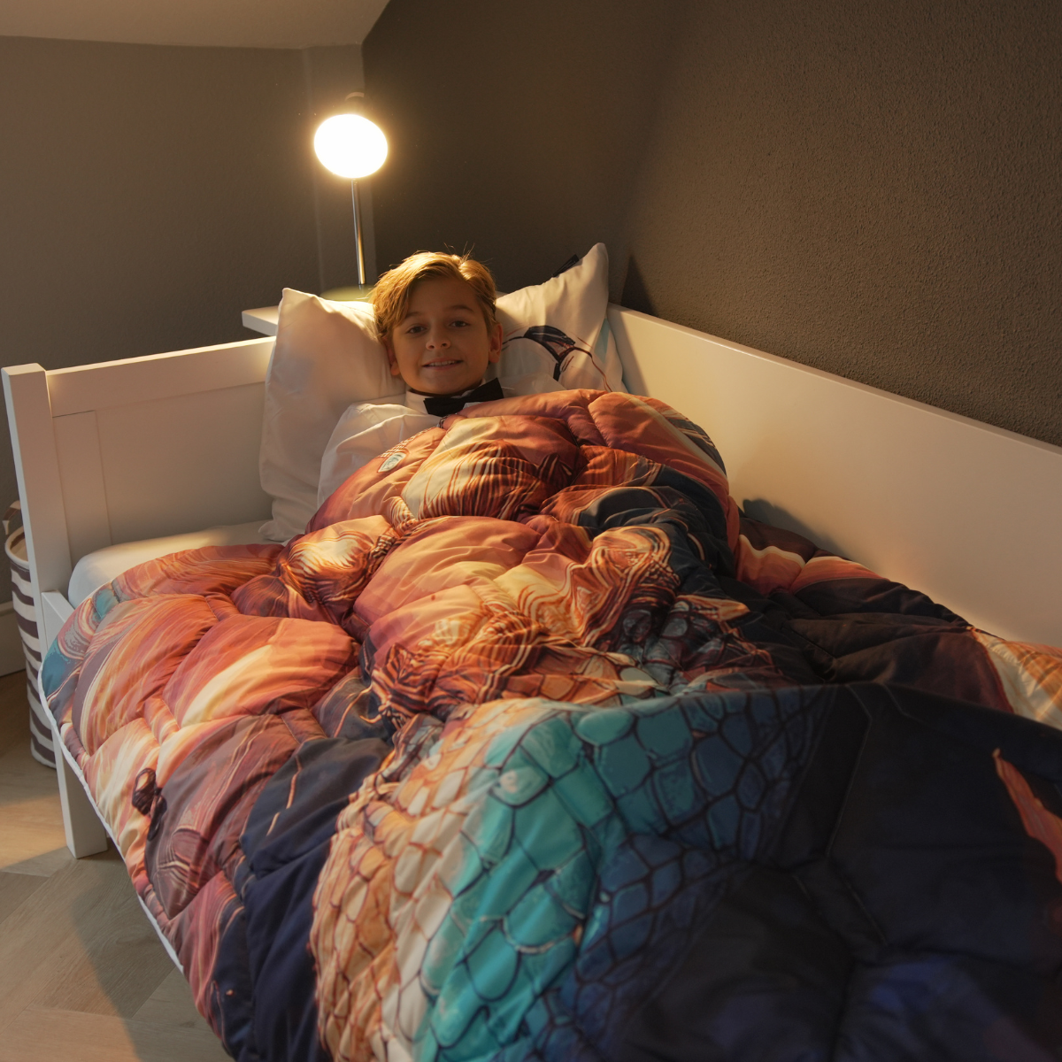 HappyBed Kids dekbed voor het hele jaar + kussensloop - Mermaid (B)