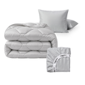 Premium bundle | Cotton sateen | Gray