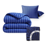 Premium bundle | Cotton sateen | Blue Stripes