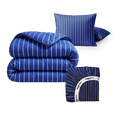Premium bundle | Cotton sateen | Blue Stripes