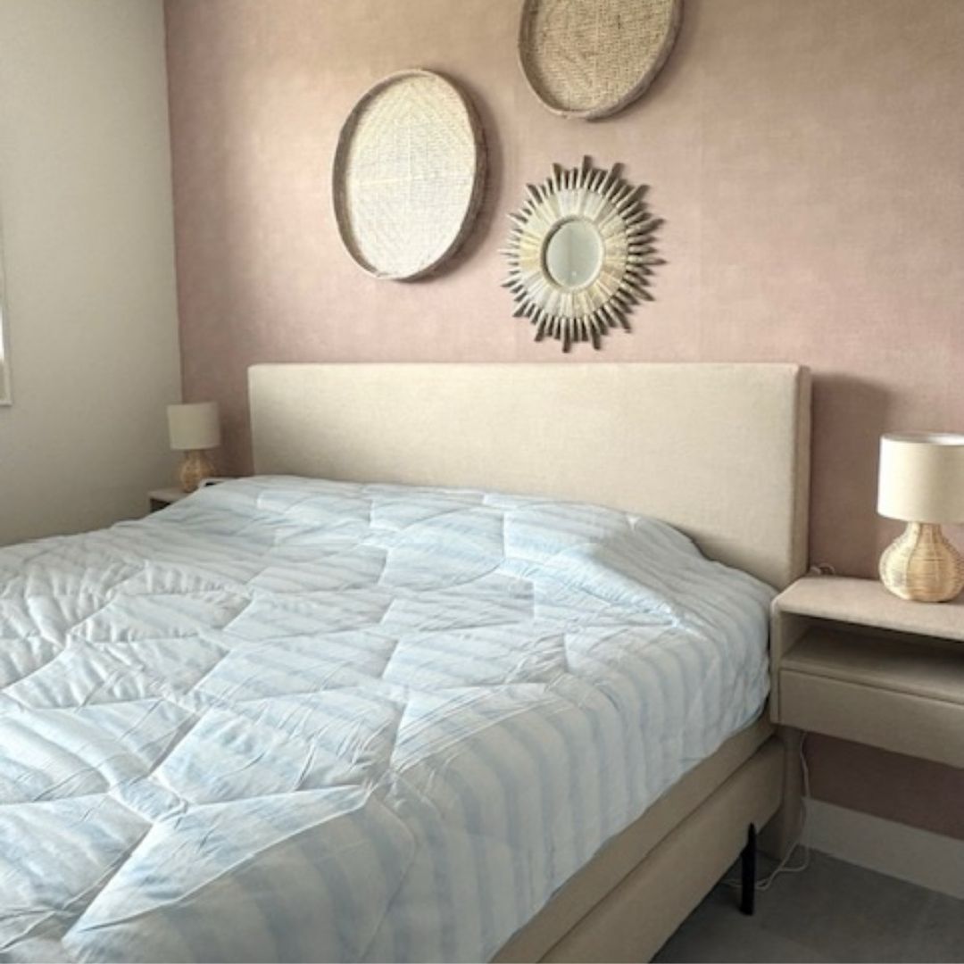 HappyBed zomerdekbed (Cooling) - Blue