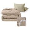 Premium bundle | Cotton sateen | Taupe