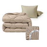 Premium bundle | Cotton sateen | Taupe