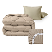 Premium bundle | Cotton sateen | Taupe
