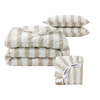 Elegant Bundle| Cotton linen| Stripes Mélange