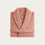 HappyBed Badjas Teddy Rose Dust zachte warme badjas met ceintuur en diepe zakken
