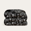 HappyBed Washable All Season Duvet | Black Leaves
