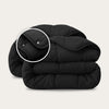 HappyBed 4-Seasons Duvet | Black | Adjustable