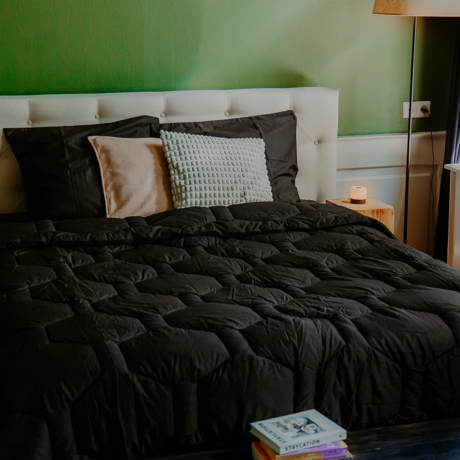 Couette 4 saisons lavable | Percale premium | Taupe