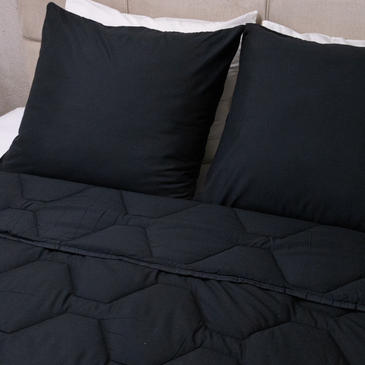 HappyBed Dekbed | Black | Voor het hele jaar