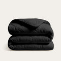 HappyBed Black dekbed voor het hele jaar in elegante zwarte kleur, ademend en hypoallergeen