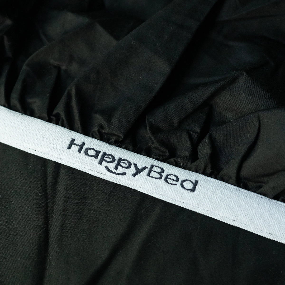 Drap-housse HappyBed | Anthracite | Jersey double en coton