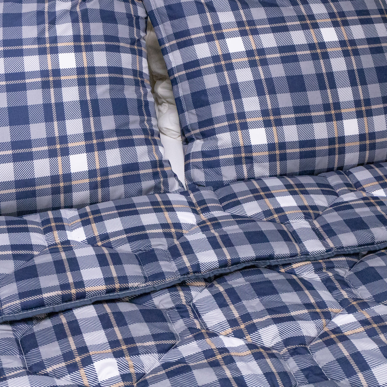 HappyBed Duvet | Tartan | For the whole year