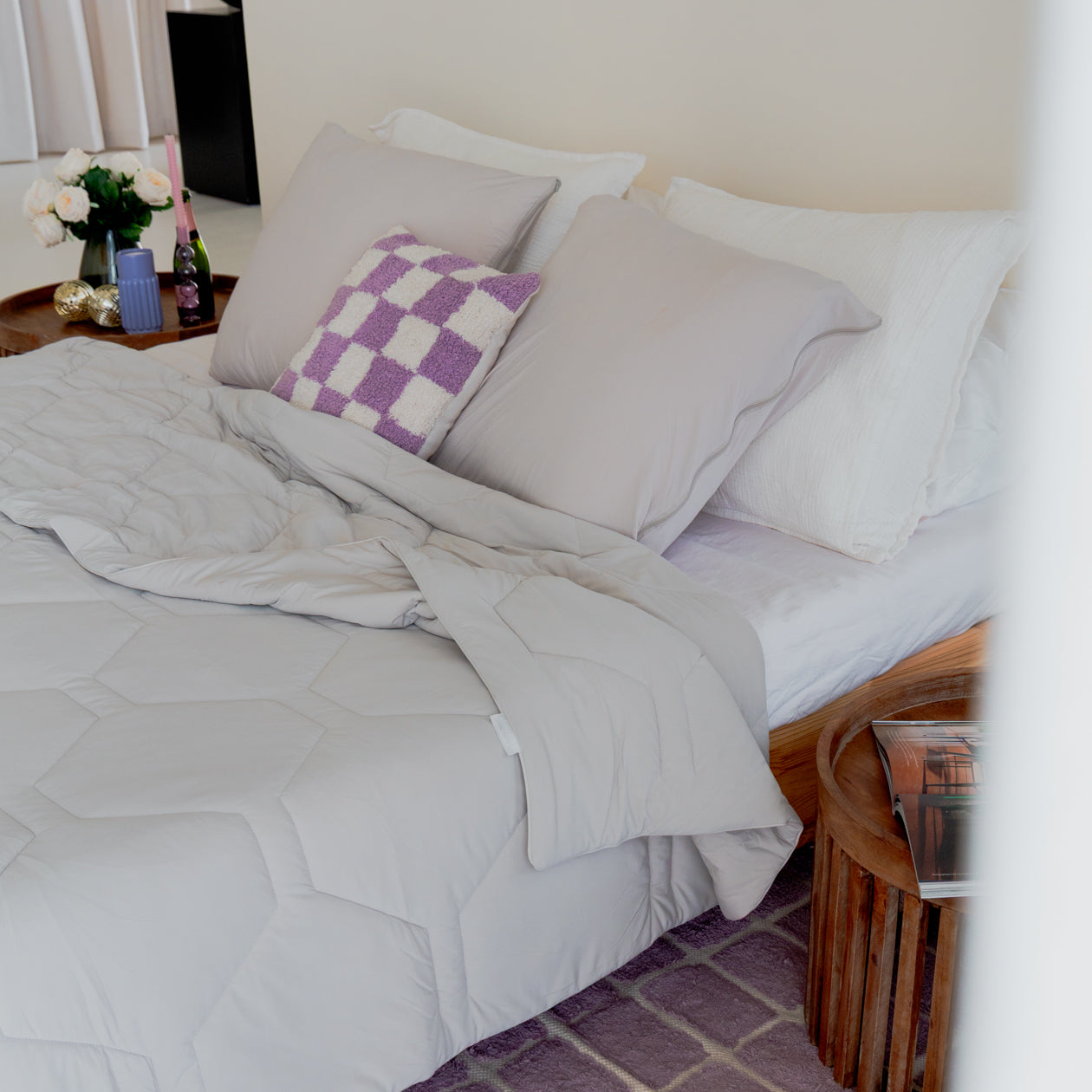 HappyBed | Cooling Bundel | Grey