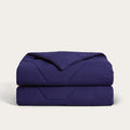 HappyBed Zomerdekbed Cooling Navy licht ademend zijdezacht zomerdekbed met IceSilk™ stof