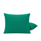 HappyBed kussensloop set van 2 in smaragdgroen corduroy met ritssluiting
