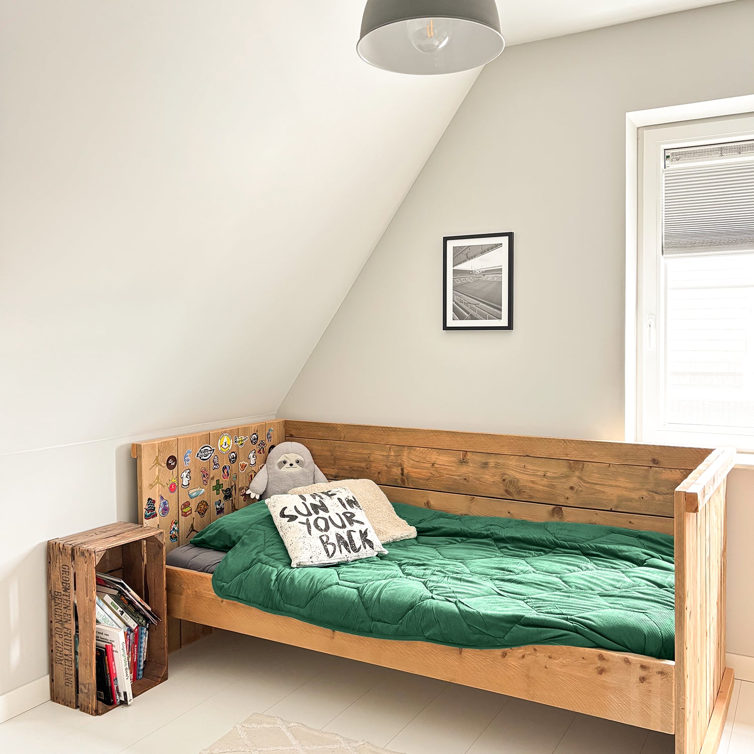 HappyBed Wasbaar All Season Dekbed | Corduroy | Emerald Green