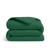 HappyBed Washable All-Season Duvet | Corduroy | Emerald Green
