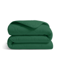 HappyBed Corduroy all season dekbed emerald groen zacht en ademend