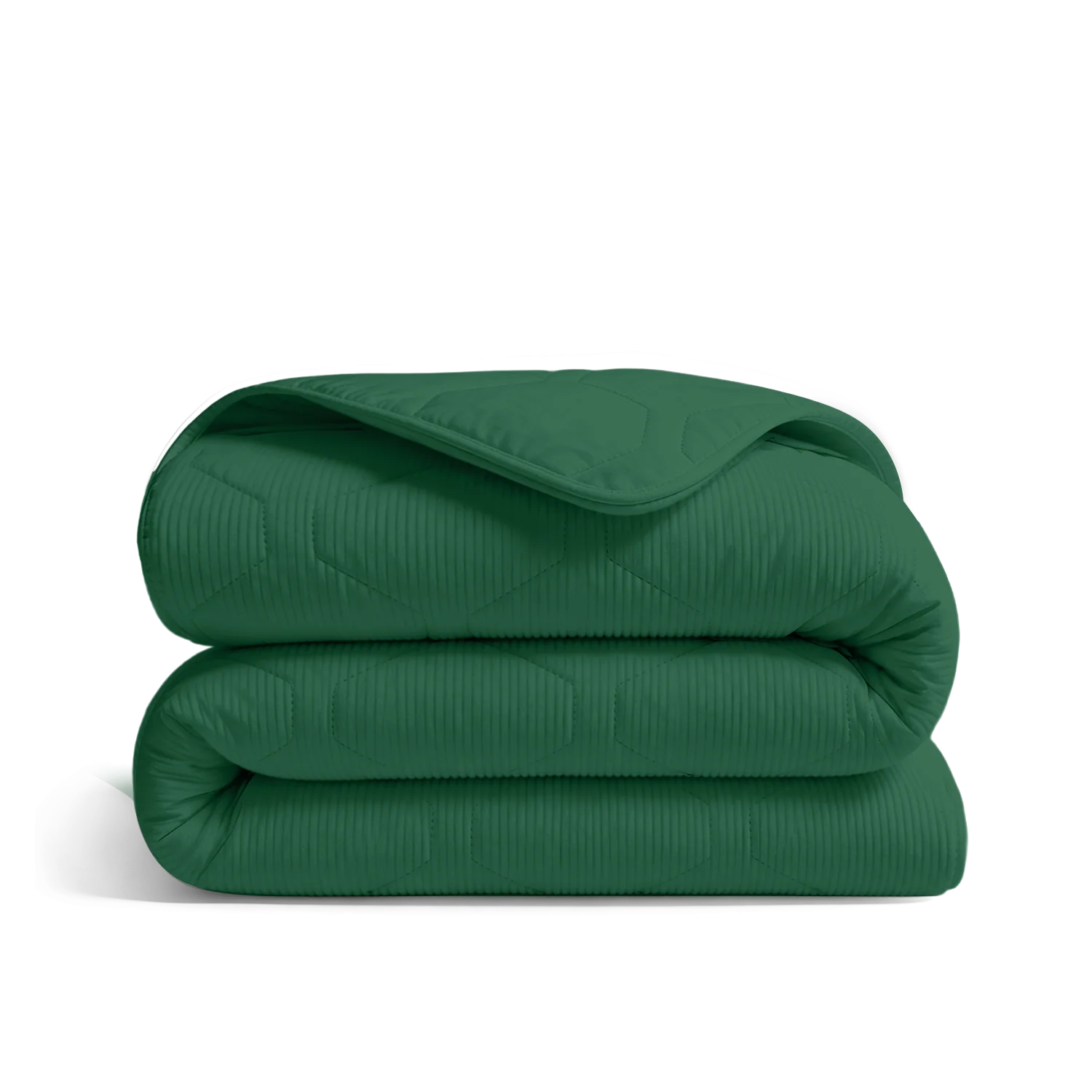 HappyBed Wasbaar All Season Dekbed | Corduroy | Emerald Green - SKU: 8721001725557
