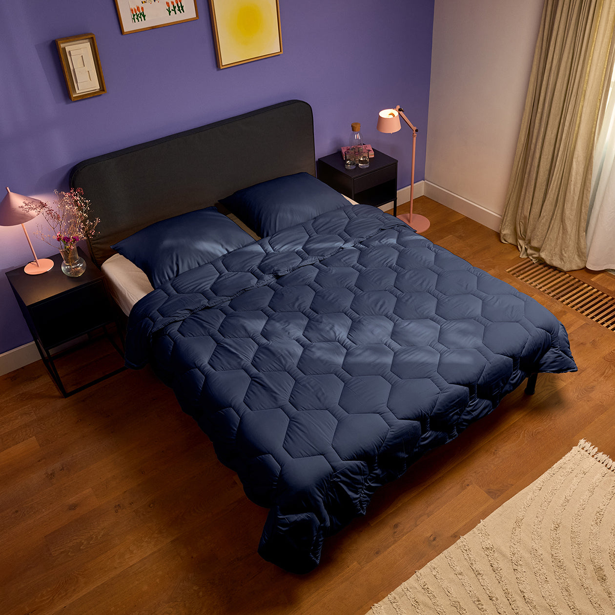 HappyBed Duvet | Dark Blue | For the whole year