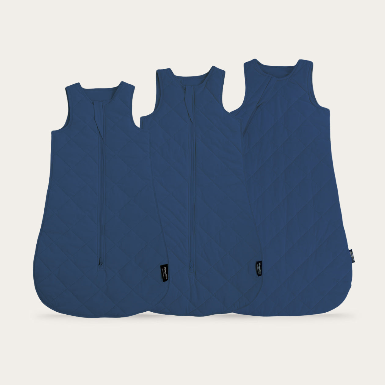 HappyBed verzwaarde baby slaapzak | Deep Blue