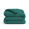 HappyBed Deep Jungle dekbed in groene blauwe tint voor comfortabele nachtrust het hele jaar door