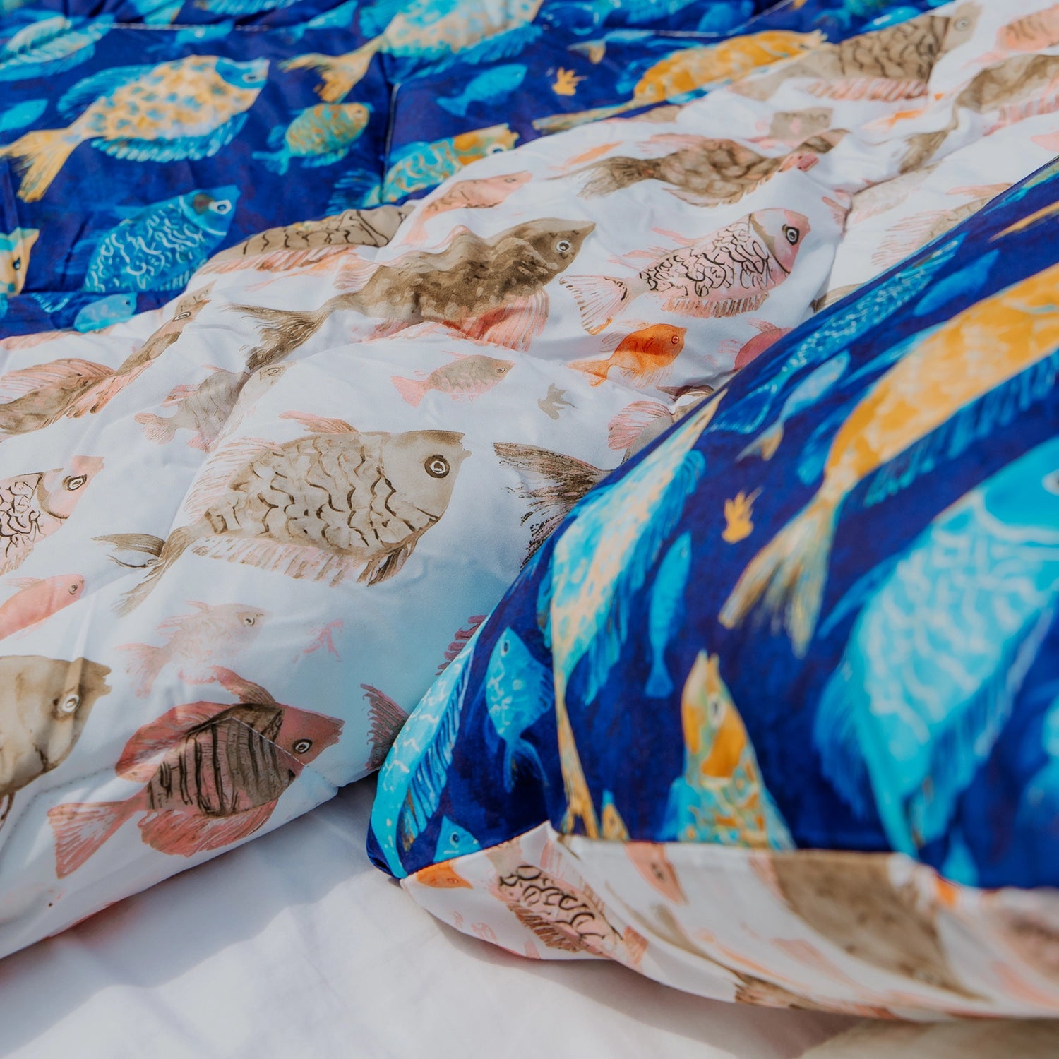 HappyBed x A fish named Fred | Fish | Ganzjahresdecke
