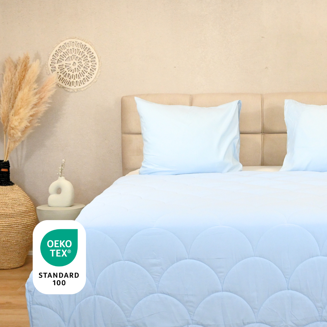 HappyBed - Teddy - Blue - Couette sans housse toutes saisons