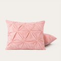 HappyBed örngott | Grand Fold Velvet Old Pink | Set om 2